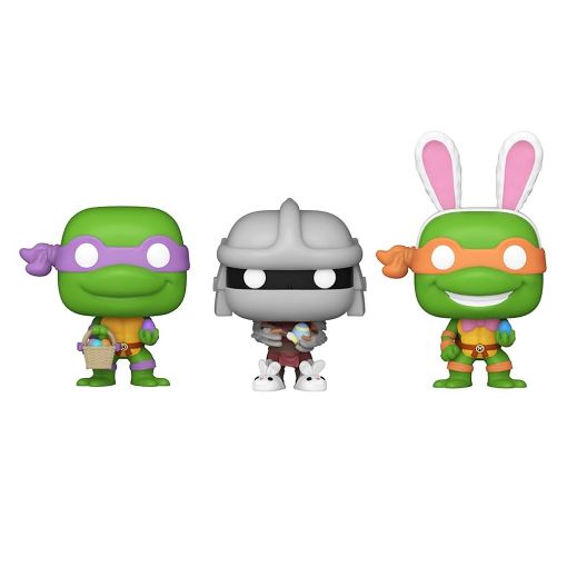 Εικόνα της Funko Pocket Pop! Teenage Mutant Ninja Turtles: Donatello / Michelangelo / Shredder 3-Pack