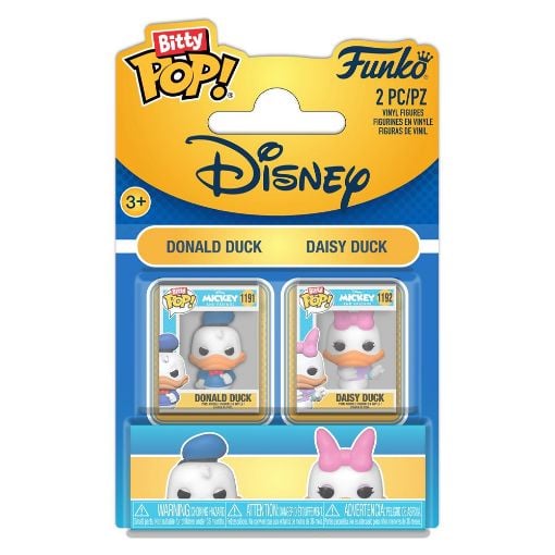 Εικόνα της Funko Bitty Pop! Disney: Donald & Daisy Duck 2-Pack