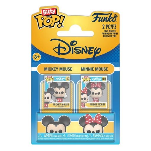 Εικόνα της Funko Bitty Pop! Disney: Mickey & Minnie Mouse 2-Pack