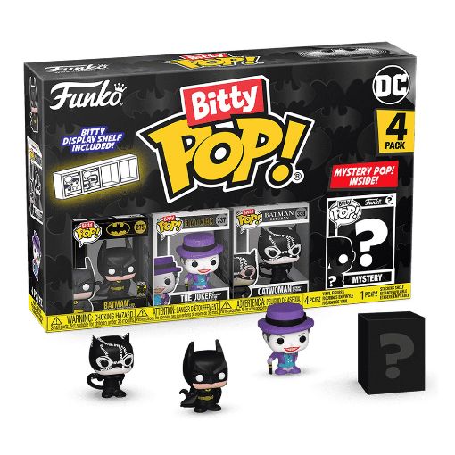 Εικόνα της Funko Bitty Pop! DC: Batman 85th Anniversary 4-Pack Series 1