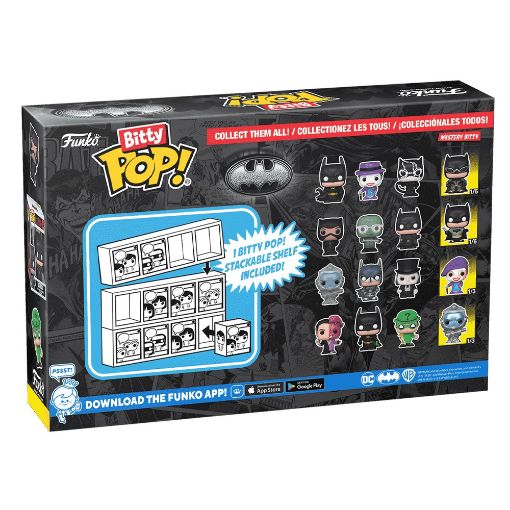 Εικόνα της Funko Bitty Pop! DC: Batman 85th Anniversary 4-Pack Series 4