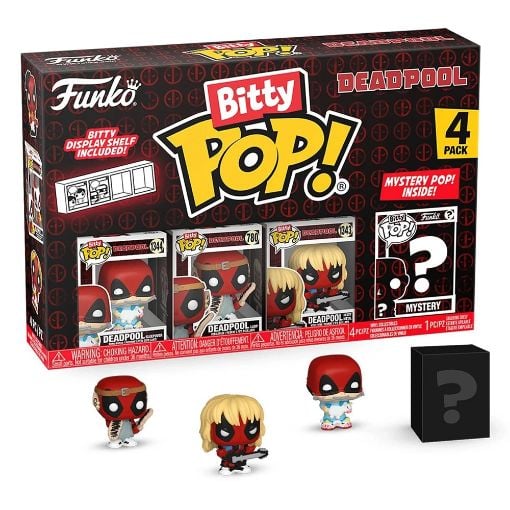 Εικόνα της Funko Bitty Pop! Deadpool 4-Pack Series 4