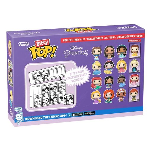 Εικόνα της Funko Bitty Pop! Disney Princess 4-Pack Series 2