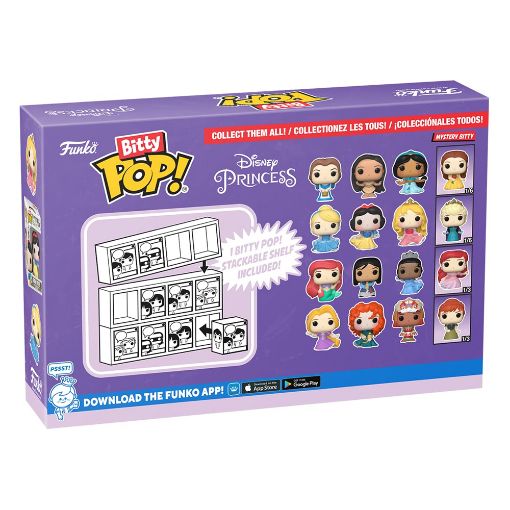 Εικόνα της Funko Bitty Pop! Disney Princess 4-Pack Series 1