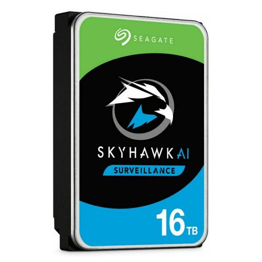 Εικόνα της Εσωτερικός Σκληρός Δίσκος Seagate 3.5'' SkyHawk AI 16TB Sata III 512MB ST16000VE004