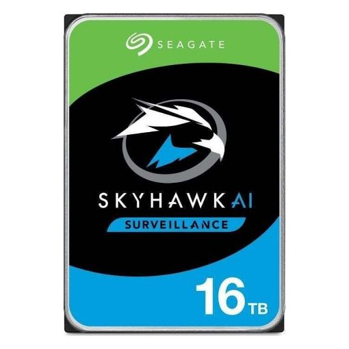 Εικόνα της Εσωτερικός Σκληρός Δίσκος Seagate 3.5'' SkyHawk AI 16TB Sata III 512MB ST16000VE004