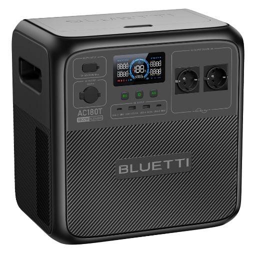 Εικόνα της Portable Power Station Bluetti AC180T with Swappable Battery (1433Wh) P-AC180T-EU-GY-BL