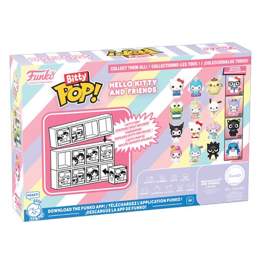 Εικόνα της Funko Bitty Pop! Hello Kitty and Friends 4-Pack Series 1