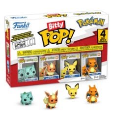 Εικόνα της Funko Bitty Pop! Pokemon: Bulbasaur / Flareon / Pichu / Charizard 4-Pack