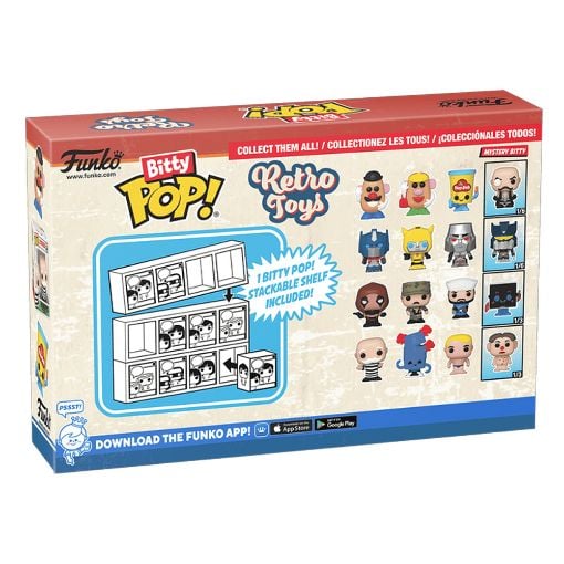 Εικόνα της Funko Bitty Pop! Retro Toys: G.I. Joe 4-Pack Series 3