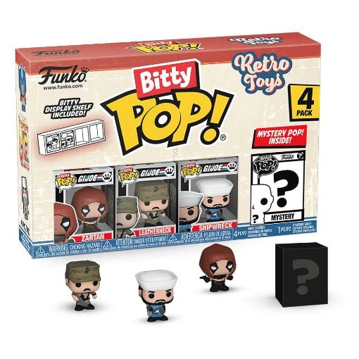 Εικόνα της Funko Bitty Pop! Retro Toys: G.I. Joe 4-Pack Series 3
