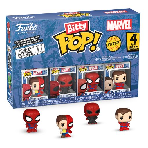 Εικόνα της Funko Bitty Pop! Marvel: Spider-Man 4-Pack Series 4