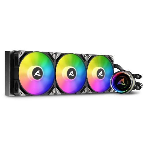 Εικόνα της Sharkoon S90 RGB All-In-One Water Cooler 360mm Black
