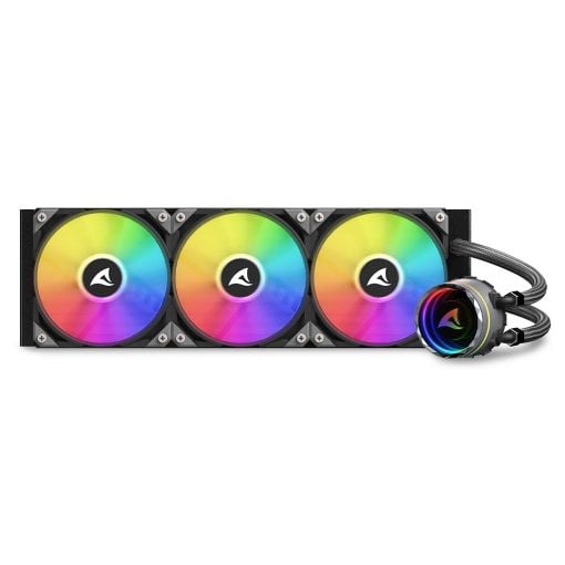 Εικόνα της Sharkoon S90 RGB All-In-One Water Cooler 360mm Black