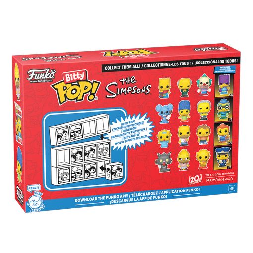 Εικόνα της Funko Bitty Pop! The Simpsons 4-Pack Series 2