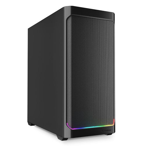 Εικόνα της Sharkoon AK4 RGB Strip Midi Tower Black