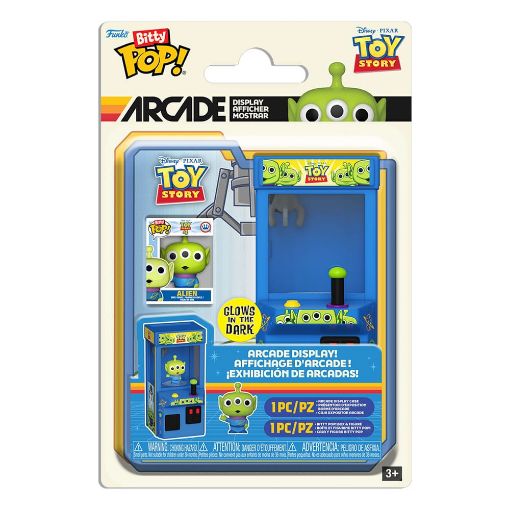 Εικόνα της Funko Bitty Pop! Arcade: Toy Story - Alien (Λάμπει στο Σκοτάδι)