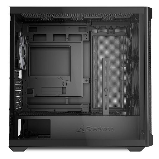 Εικόνα της Sharkoon MK4W RGB Strip Midi Tower Tempered Glass Black