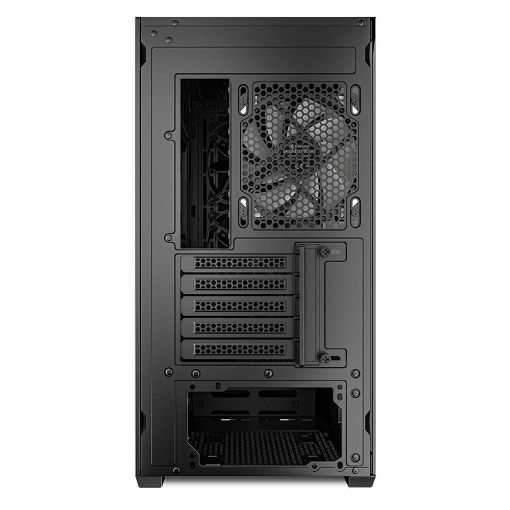 Εικόνα της Sharkoon MK4W RGB Strip Midi Tower Tempered Glass Black