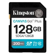 Εικόνα της Κάρτα Μνήμης SDXC Kingston Canvas Go! Plus Class 10 128GB SDG4/128GB