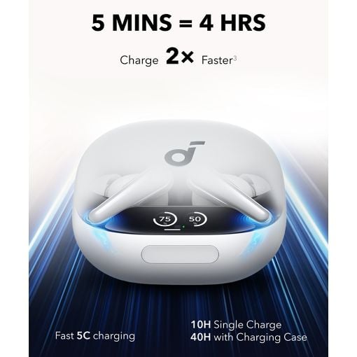 Εικόνα της True Wireless Earbuds Anker Soundcore Liberty 4 Pro White A3954G21