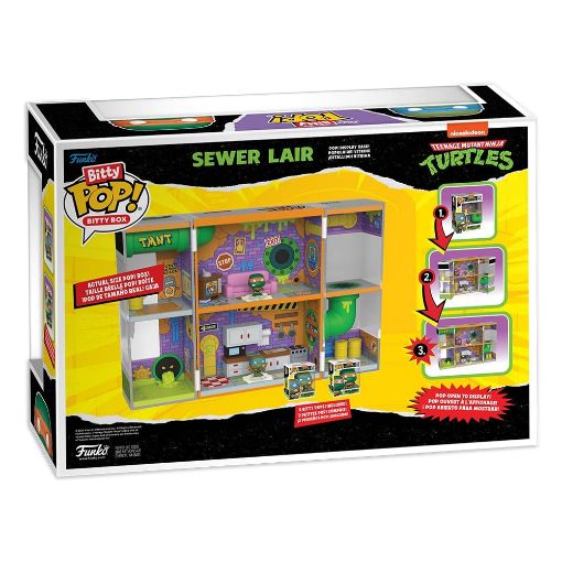 Εικόνα της Funko Bitty Pop! Bitty Box: Teenage Mutant Ninja Turtles - Sewer Lair