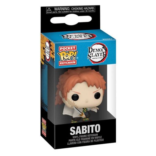 Εικόνα της Funko Pocket Pop! Demon Slayer - Sabito (No Mask) Vinyl Figure Keychain