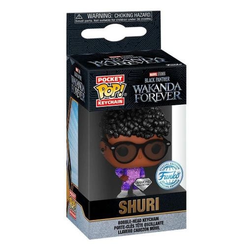 Εικόνα της Funko Pocket Pop! Marvel: Black Panther Wakanda Forever - Shuri Bobble-Head Vinyl Figure Keychain