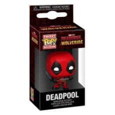 Εικόνα της Funko Pocket Pop! Marvel: Deadpool Wolverine - Deadpool Bobble-Head Vinyl Figure Keychain