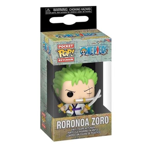 Εικόνα της Funko Pocket Pop! One Piece - Roronoa Zoro Vinyl Figure Keychain