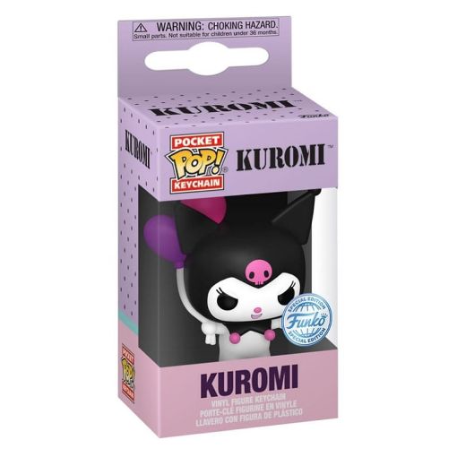 Εικόνα της Funko Pocket Pop! Sanrio: Kuromi - Kuromi (Balloon) (Special Editon) Vinyl Figure Keychain
