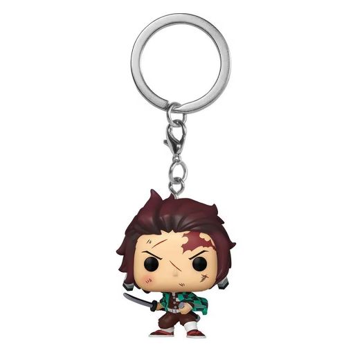 Εικόνα της Funko Pocket Pop! Demon Slayer - Tanjiro Kamado (Bloody) Vinyl Figure Keychain