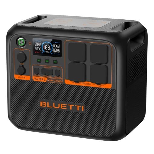 Εικόνα της Expandable Power Station Bluetti Premium AC200PL (2304Wh) P-AC200PL-EU-GY-BL