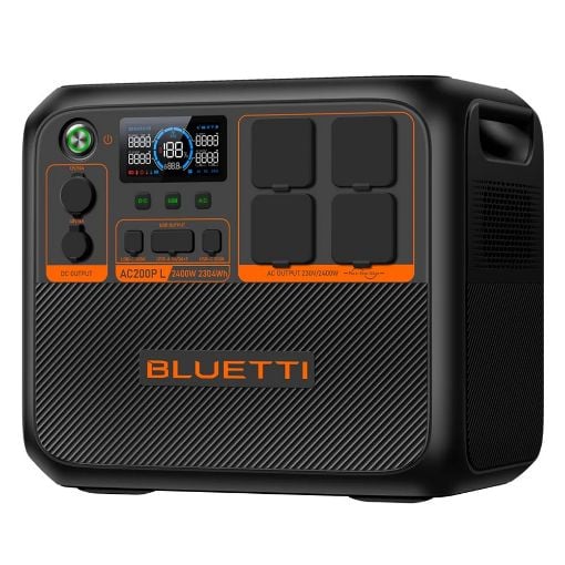 Εικόνα της Expandable Power Station Bluetti Premium AC200PL (2304Wh) P-AC200PL-EU-GY-BL