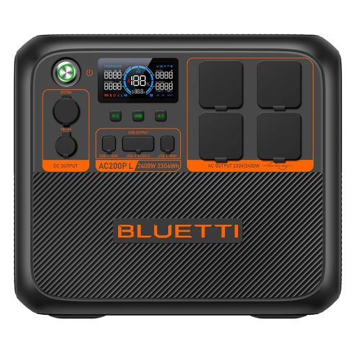 Εικόνα της Expandable Power Station Bluetti Premium AC200PL (2304Wh) P-AC200PL-EU-GY-BL