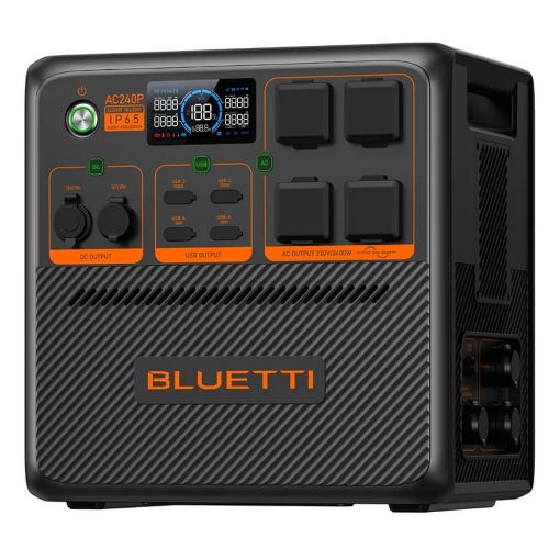 Εικόνα της Portable Power Station Bluetti Premium AC240P Expandable (1843Wh) P-AC240P-EU-GY-BL