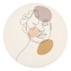 Εικόνα της Πατάκι Μπάνιου Estia Line Art 80 x 80cm Beige 02-29548