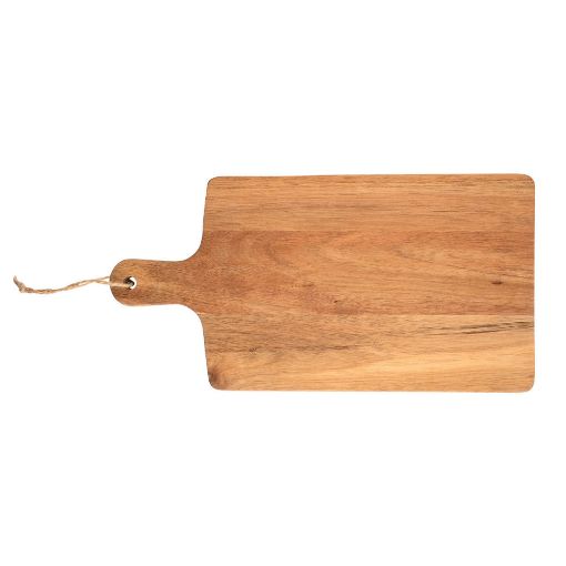 Εικόνα της Επιφάνεια Κοπής Estia Allure με Λαβή 50x25cm Ξύλινη Μπεζ 01-28718