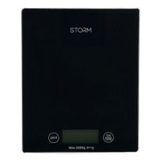 Εικόνα της Ψηφιακή Ζυγαριά Κουζίνας Estia Storm 5kg Μαύρη 01-34399