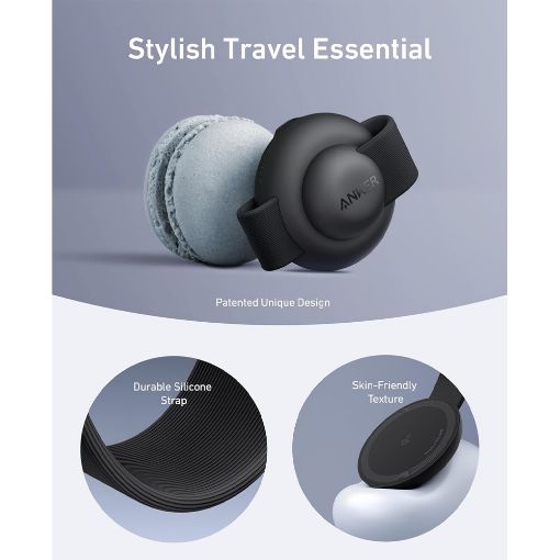Εικόνα της Ασύρματος Φορτιστής Anker MagGo Foldable 3-in-1 15W Black B25M8H11