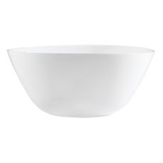 Εικόνα της Σαλατιέρα Estia Bianco Γυάλινη 24cm White 07-32890