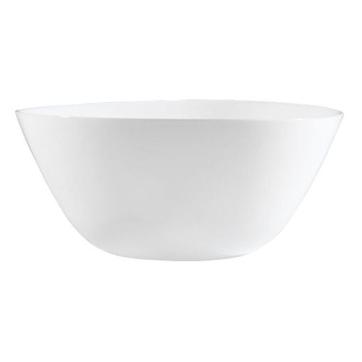 Εικόνα της Σαλατιέρα Estia Bianco Γυάλινη 24cm White 07-32890