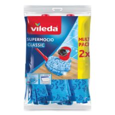 Εικόνα της Ανταλλακτικά Σφουγγαρίστρας Vileda SuperMocio Classic MultiPack 2τμχ 179634