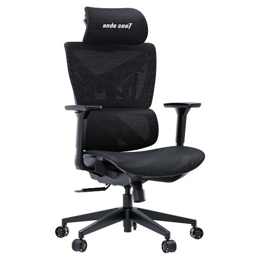 Εικόνα της Gaming Chair Anda Seat X-Air Mega XL Mesh Fabric Black AD-WY-01-BBB