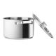 Εικόνα της Κατσαρόλα Estia Allegro Ανοξείδωτη 24cm Silver 01-33897