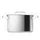 Εικόνα της Κατσαρόλα Estia Allegro Ανοξείδωτη 24cm Silver 01-33897