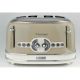Εικόνα της Φρυγανιέρα Ariete 156/03 Vintage 4 Θέσεων 1600W Beige 00C015603AR0