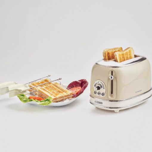 Εικόνα της Φρυγανιέρα Ariete 155/03 Vintage 2 Θέσεων 810W Beige 00C015513AR0