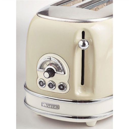 Εικόνα της Φρυγανιέρα Ariete 155/03 Vintage 2 Θέσεων 810W Beige 00C015513AR0