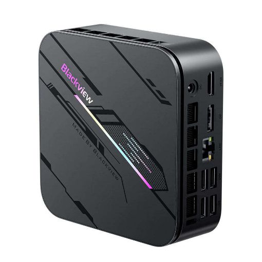 Εικόνα της Μini PC BlackView MP100 Pro Intel Core i5-12450H 16GB 512GB SSD Win11 Pro Black
